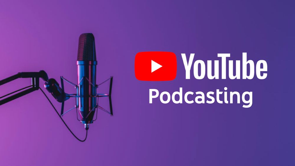 publish your podcast on youtube